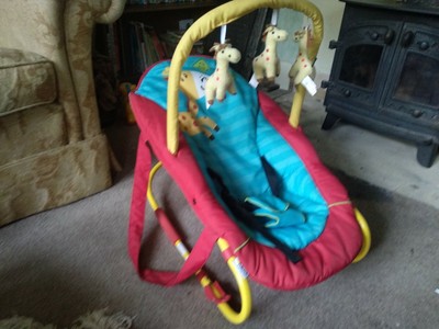 giraffe baby bouncer
