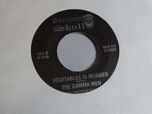 THE GAMMA MEN Dark Surf 7" Colored Vinyl San Diego Surf Punk Rock 1992 90's Rare - Picture 10 of 13