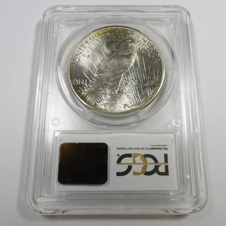 1926 D PCGS CAC MS64 + PLUS - Silver Peace Dollar - $1 US Coin #54832A - Image 3 of 3