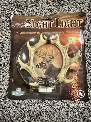 Rivers Edge Outdoor Series Deer Night Light Brand New Sealed