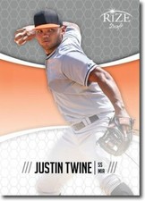 25-Ct Lot JUSTIN TWINE 2014 Rize Rookie Draft RCs MARLINS