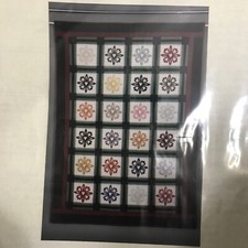 Lot of 2 Patterns Snowflake Snow Flowers Quilts Starry Pine