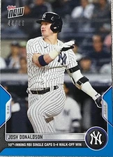 2022 Topps NOW #942 Josh Donaldson 10th Inning Walk Off Win 44/49- Free Shipping