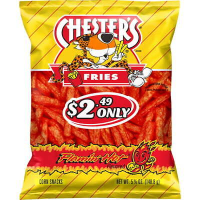 Cheetos Crunchy Flamin' Hot Cheese Puff Chips, 15oz Bag