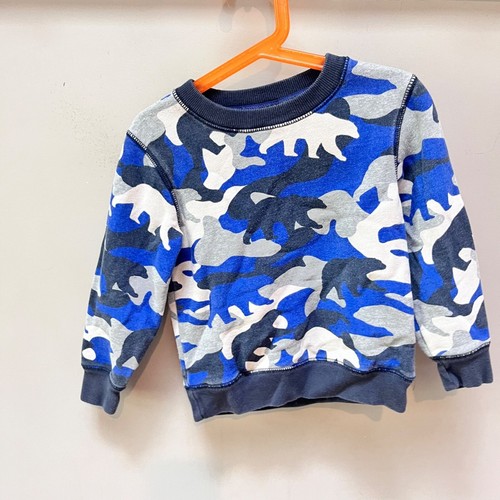 Mini Boden Jungen Animal Camouflage Sweatshirt 4-5Y