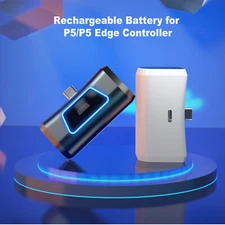 Wireless Rechargeable Battery Pack For PS5/Edge Game Controller Charger 1900mAh