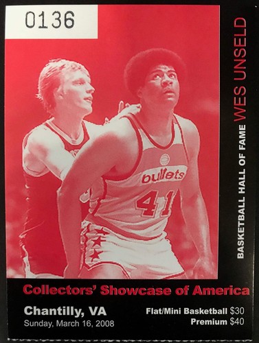 Wes Unseld Autographed Washington Bullets 8x10 Photo (JSA) - Picture 3 of 3