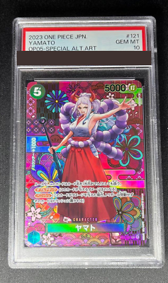 PSA 10 One Piece Card Yamato OP-05 OP05-121 SEC Special PSA 10 One Piece Card Yamato OP-05 OP05-121 SEC Special