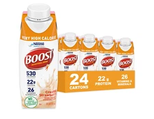 Nestlé Boost Very High Calorie VHC Strawberry 8 oz -Case of 24