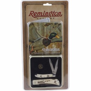 REMINGTON CUTLERY LIMITED EDITION DUCKS KNIFE & TIN COLLECTORS SET 15686