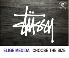 Sticker Vinilo Decal Vinyl Aufkleber Autocollant Stussy JDM Surf Skate De Van 