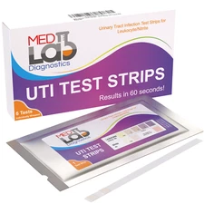 UTI Test Strips for Urinary Tract Infection(6 Individually Wrapped Tests)