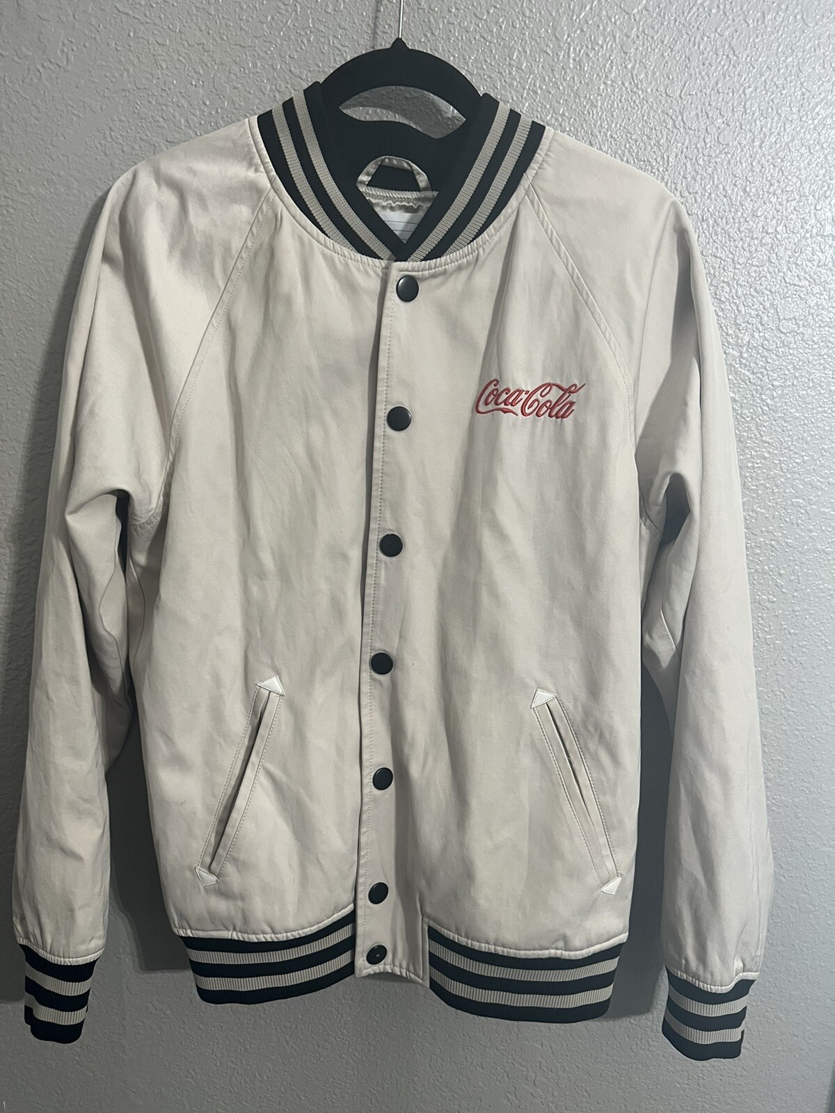 Coca Cola Varsity Jacket Size Medium - image 1