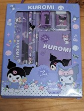 Sanrio Stationary Gift Set Pencil Rubber Ruler Pencil Sharpener Hello Kitty