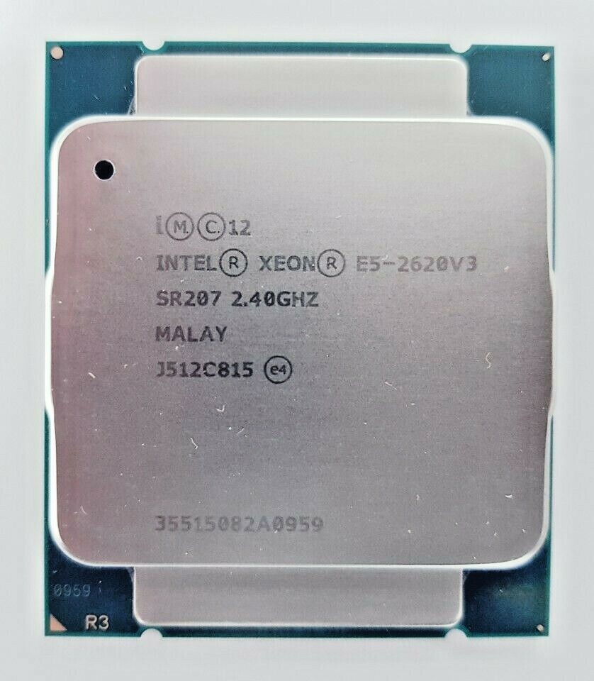 Intel Xeon E5-2620 v3 CPU 6 Core 12 Threads 2.4GHz L3-15MB LGA 2011-v3 ...