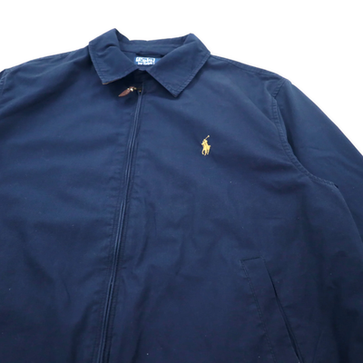 POLO BY RALPH LAUREN Swing Top Harrington Jacket XL Navy Cotton  
