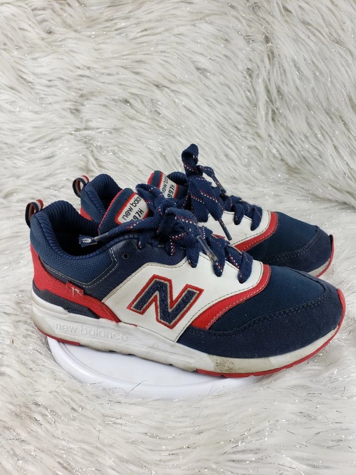 NEW BALANCE Zapatillas Niños GR997HVN Juvenil Talla US 5 EUR 37.5 Rojo Blanco Azul Foto 3 de 4