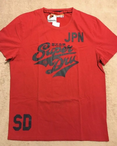 SUPERDRY Red JPN SD Mens Muscle 3XL 