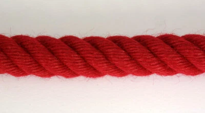 HANDLAUFSEIL ABSPERRSEIL FB. WEINROT Ø 30 mm TREPPENSEIL POLYPROPYLEN