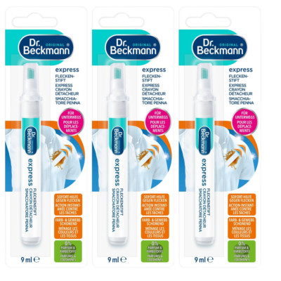 3 x Dr. Beckmann Express Fleckenstift 9ml