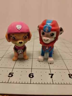 Paw Patrol Mini Figures Skye and  Marshall 2''