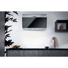Hotpoint PHVP6.4FALK/1 Built In 60cm 3 Speeds Chimney Cooker Hood Black /