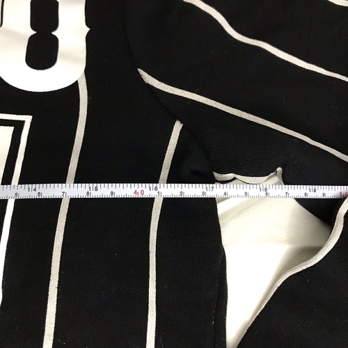Divided H&M Women’s Black/White Vertical Stripes Tokyo 94 Sweatshirt Pullover XS - Picture 9 of 11