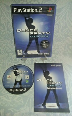 Dance Party Club Hits PS2 PlayStation 2 Tanzspiel UK PAL CIB EU 