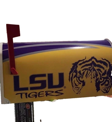 LSU TIGERS MAiLBOX~JERSEYS~HELMETS~BOBBLEHEAD - Image 1 of 4