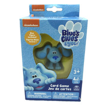 Card Game Blue s Clues You 3 with Blue Figure 1.75" Nickelodeon 2-4 Players