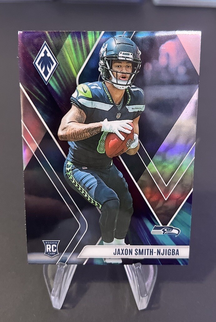 2023 Phoenix football #106 Jaxon Smith-Njigba  Seattle Seahawks COLOR BURST RC