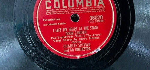 Charlie Spivac Orchestra, I Left My Heart at the Stage Door Canteen & My Devotio - Picture 5 of 5