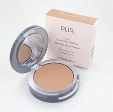 PUR 4-In-1 Pressed Mineral Makeup SPF 15 Powder Foundation Medium Dark