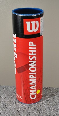 Wilson 6 Cork Based Nylon Shuttlecocks, Yellow, Medium Speed NOS
