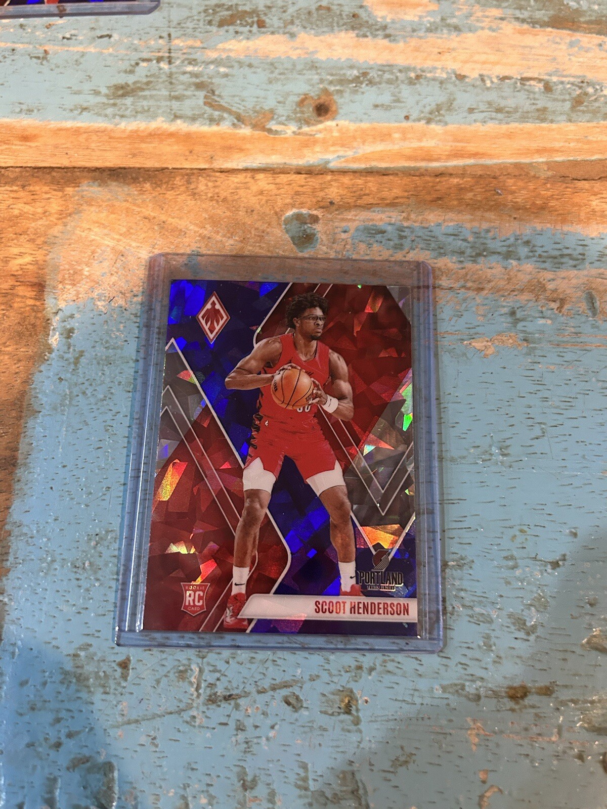 2023-24 Panini Phoenix - Rookies Blue Ice #298 Scoot Henderson (RC)