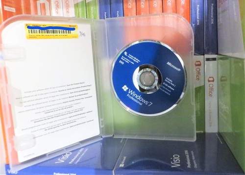 Windows 7 Professional 32/64-Bit DVD FQC-00133 100% Genuine UK Retail Software - Picture 3 of 4
