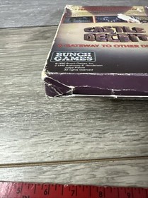 Castle Of Deceit CIB Nintendo Game NES Damaged Box Former Rental