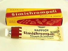 VINTAGE HAPPICH SIMICHROMPOLI SIMICHROME POLISH PASTE GERMANY GHE 5400009 