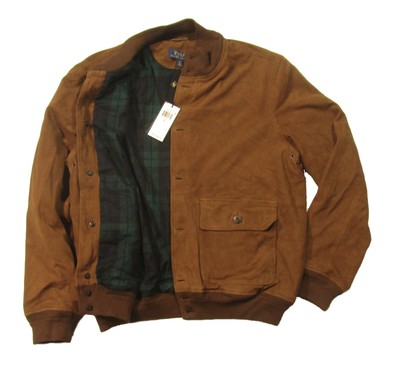 polo jacket brown