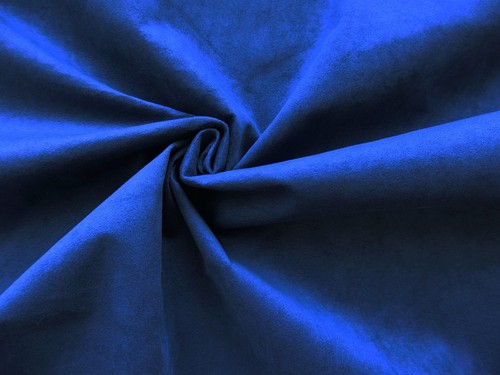 Admiral Blue Medium Authentic Premium Alcantara Microfibre Suede-like Fabric2.2M - Picture 4 of 11