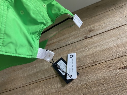 Rag & Bone Addison Unisex Baseball Cap Neon Green One Size NEW Retail $95 Rare - Picture 10 of 10