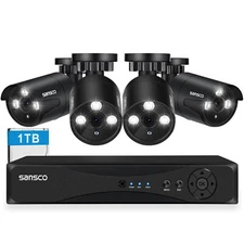 8CH 5mp DVR CCTV Security System 1080P Outdoor Waterproof Camera Night Vision