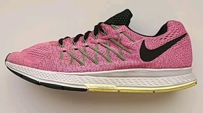 Nike Womens Air Zoom Pegasus 32 Pink Running Shoes Sneakers Size 10 No Inserts