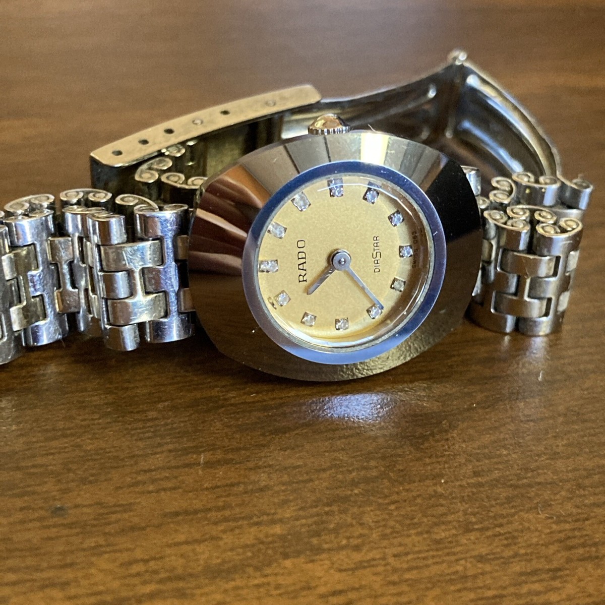 Vintage Rado Diastar Two-Tone Diamond Dial 963.0418.3 Women's