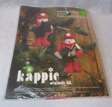 VTG 1980 Kappie Originals Kalico Karolers Christmas Ornament Craft Kit Carolers