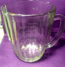 Vintage Beer Glass Mug Soviet Ukraine 0.5 l 0.88 pint Original USSR 1970s SAZ