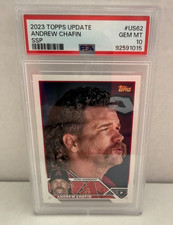 2023 Topps Update Series Mirror Gold Andrew Chafin #US62 - SSP - PSA 10