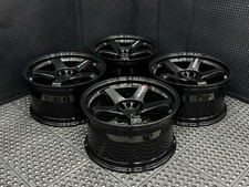 Nismo Lmgt4 18x9.5 12 5x114.3 Brand New Set Of 4 Gloss Black