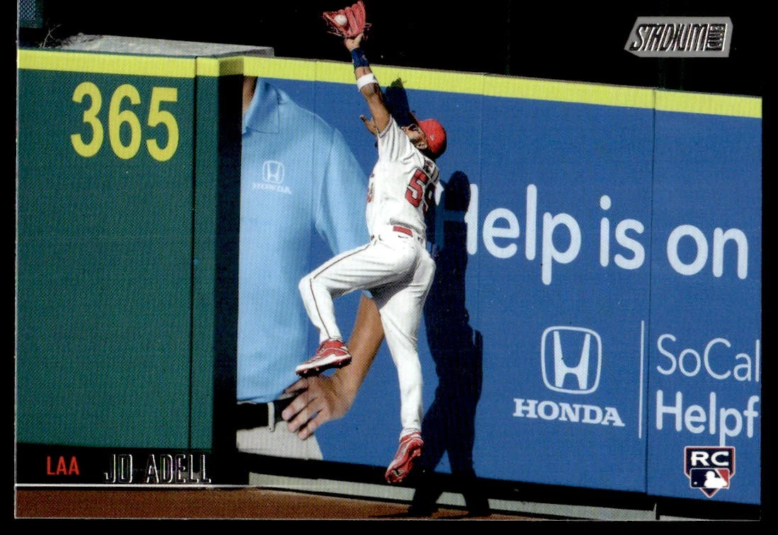2021 Stadium Club #231 Jo Adell RC   Los Angeles Angels