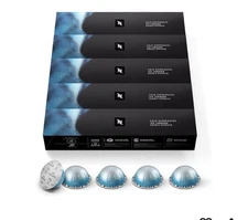 Nespresso Capsules Vertuo, Ice Leggero, 50-Count Double Espresso Coffee Pods